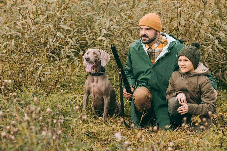 Young hunter