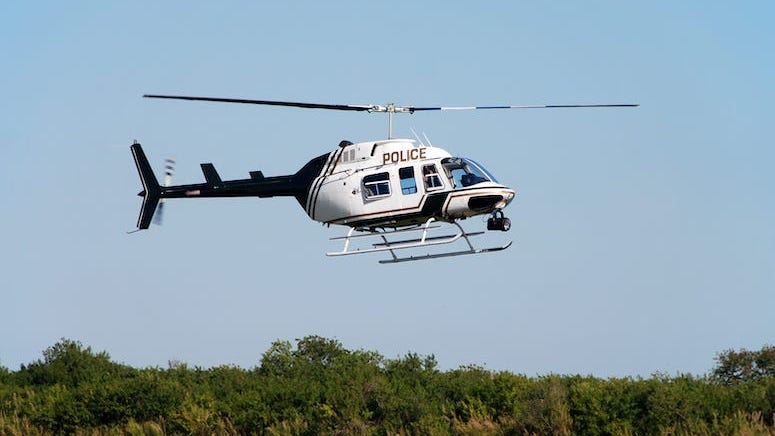 Police Helicopter Pilot Follows Burglary Suspects After Getting Alert on Ring Camera