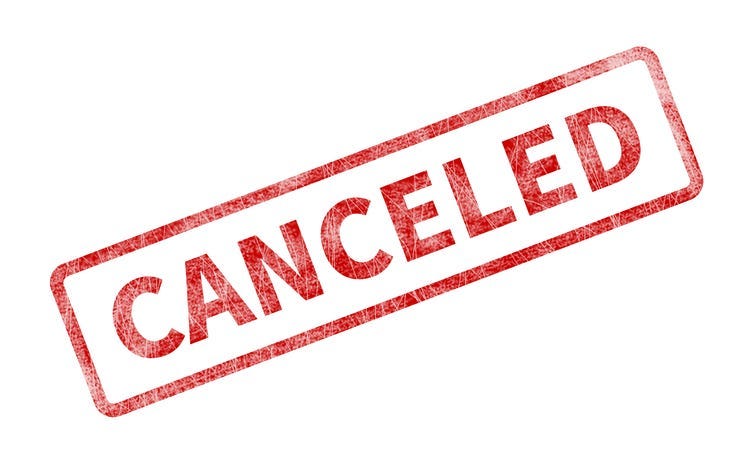 canceled