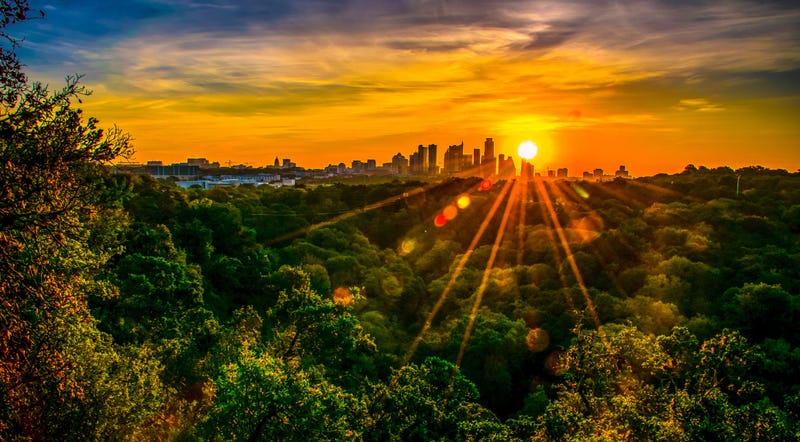 asuitn texas sunset