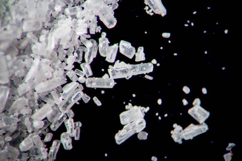Meth, Crystals, Microscope