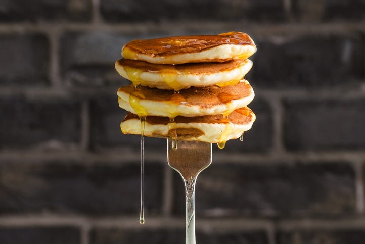 Pancakes on a Fork