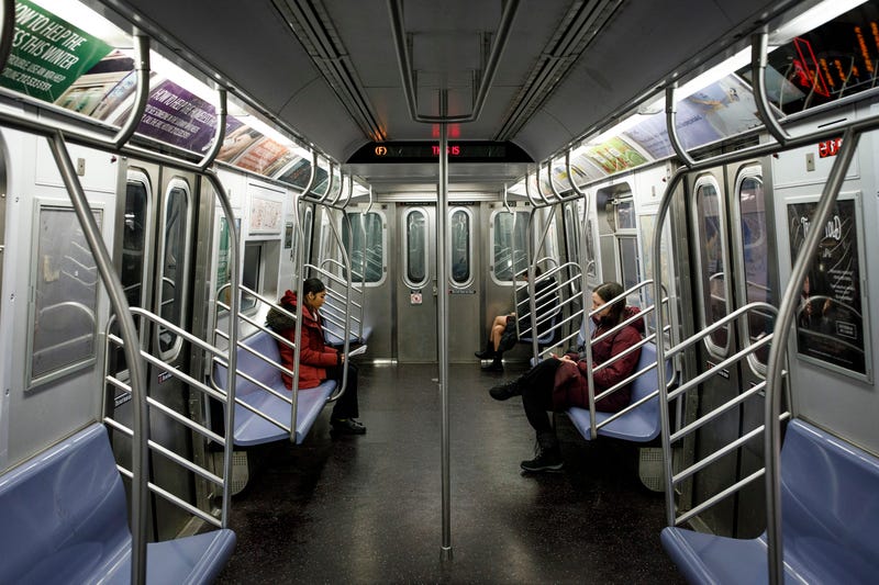 Subway F train