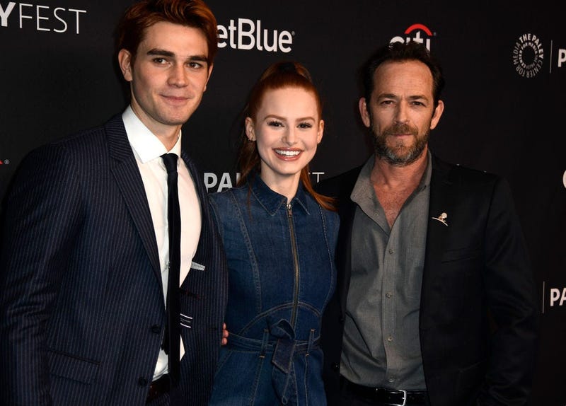 KJ Apa, Madelaine Petsch, Luke Perry