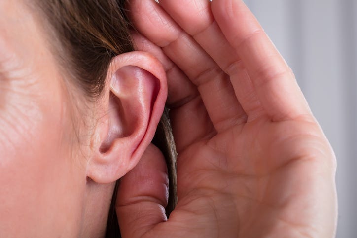 Hearing problems. 