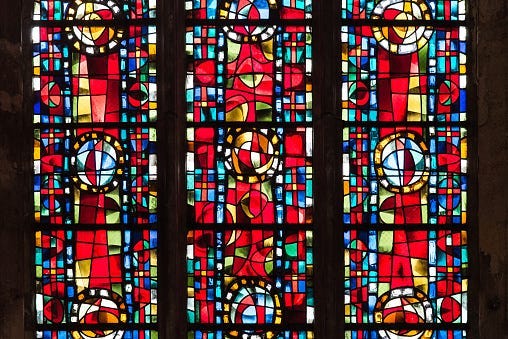 Stained glass windows