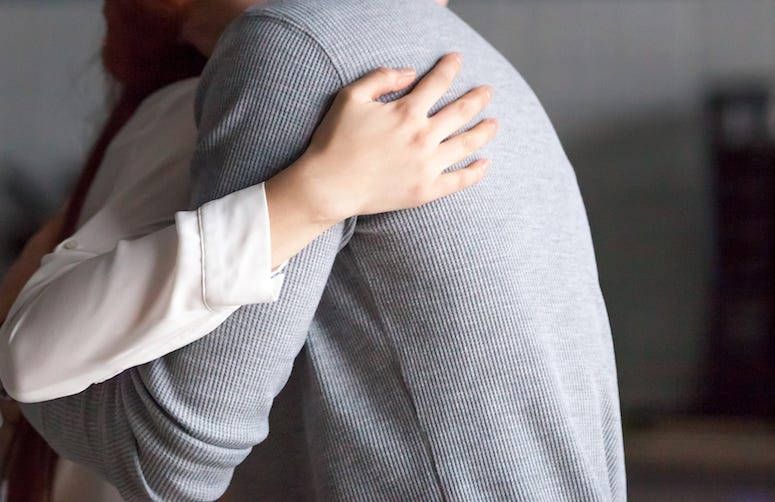 Friends, Hugging, Hug, Man Woman