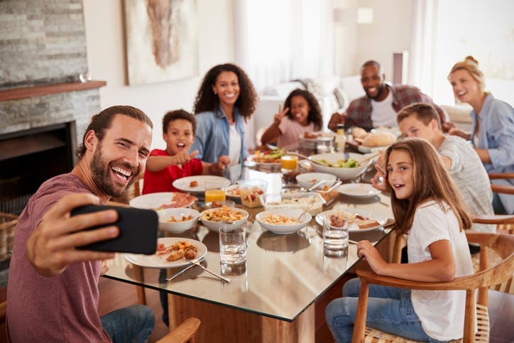 Family selfie.