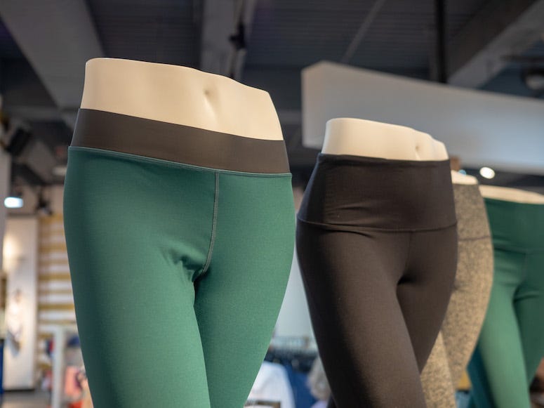 Yoga Pants, Mannequin, Store