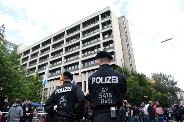 German Police officers