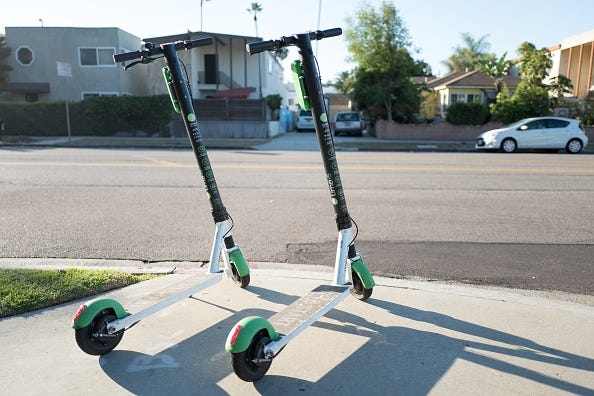 Lime scooters 