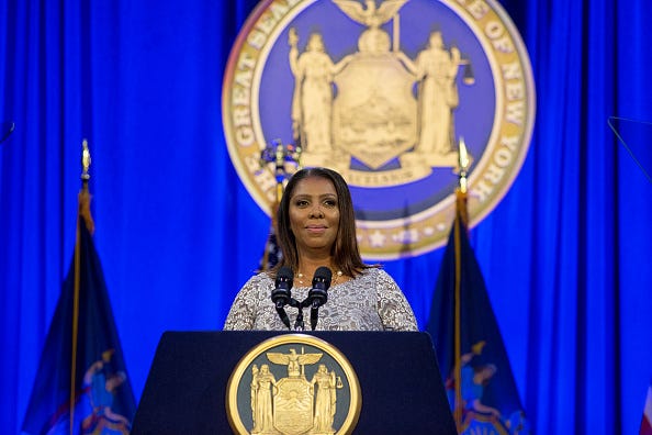 NY AG James