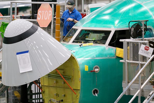 Aircraft plant