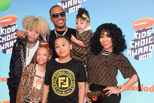 T.I. and kids
