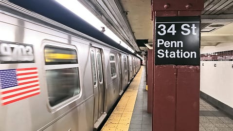 Teen slashed with scissors in random Penn Station attack; suspect in custody: police