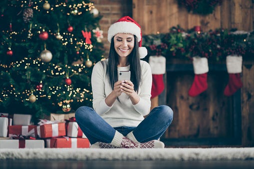 Christmas iPhone