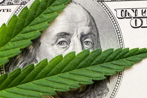 marijuana money