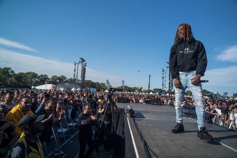 Fetty Wap performs during the 2019 Rolling Loud music festival at Citi Field on October 12, 2019 in New York City