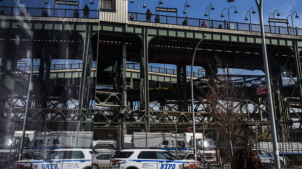 Man waving gun aboard Brooklyn subway train arrested: police