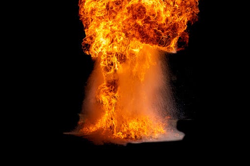 Gas pipeline explosion