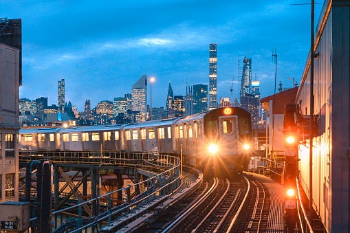 A 17-year-old boy was busted trying to subway surf on a 7 train in Queens Wednesday night.