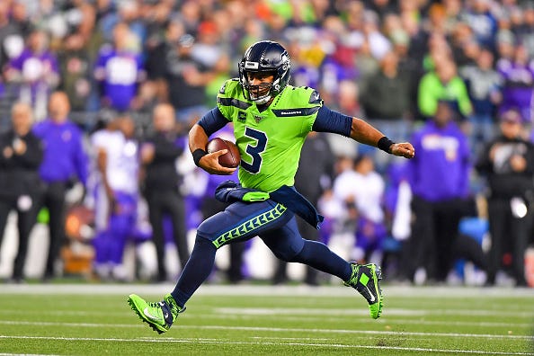 Russell Wilson has had the best season of his career in 2019. 