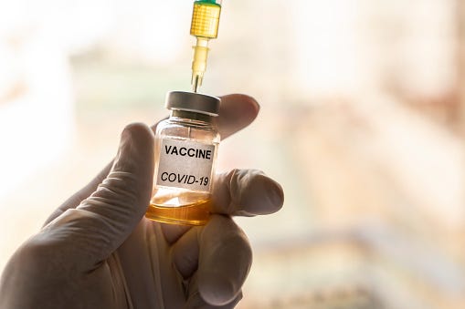 Coronavirus Covid-19 Vaccine - stock photo