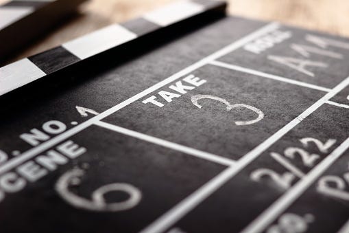 Movie clapperboard