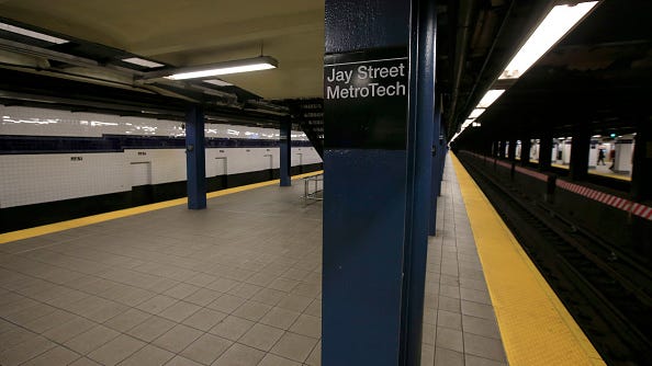 Homeless man found dead aboard Brooklyn subway train: police