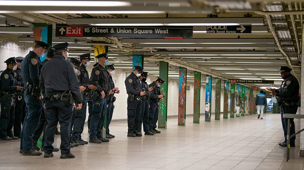 NYPD adding 250 more officers to patrol MTA as 24/7 subway service resumes