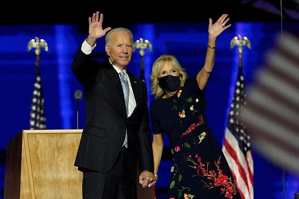 Joe and Jill Biden