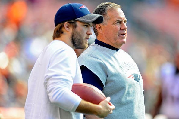 Brian Belichick and Bill Belichick