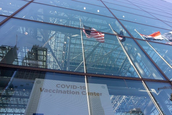 Jacob Javits vaccine site