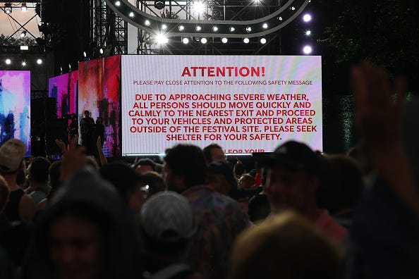 We Love NYC concert postponed