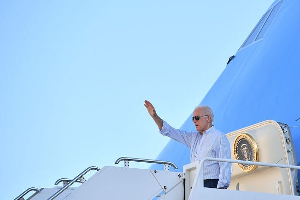Biden Depart