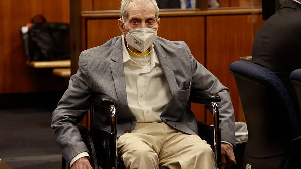 Westchester DA seeking to indict Robert Durst in ex-wife's death: source