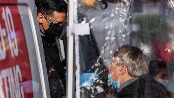 New York sets single-day COVID-19 case record for entire pandemic
