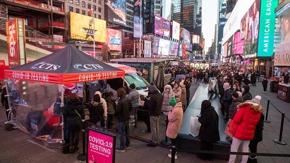 NY ends streak of record-breaking daily COVID-19 cases; hospitalizations continue to rise