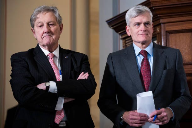 Louisiana Senators Bill Cassidy and John Kennedy