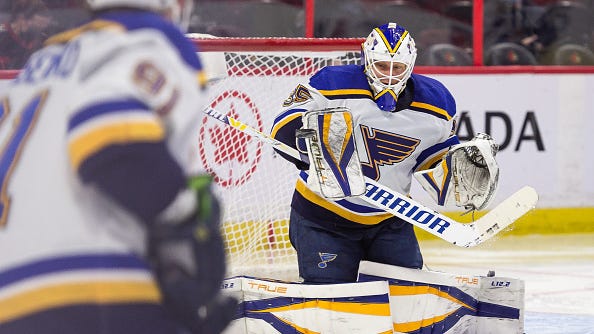 'The fight's over'- Ville Husso is the Blues' best goaltender