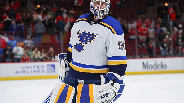 Blues analyst: Jordan Binnington will 'not be content as No. 2'