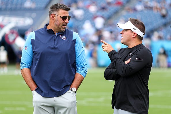 Mike Vrabel and Josh McDaniels