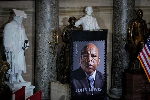 John Lewis, Civil Rights,  USPS, stamp