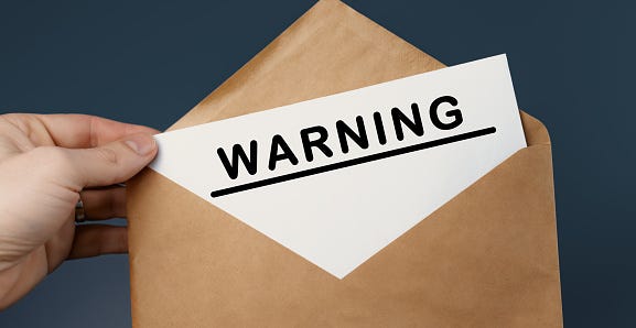 Warning