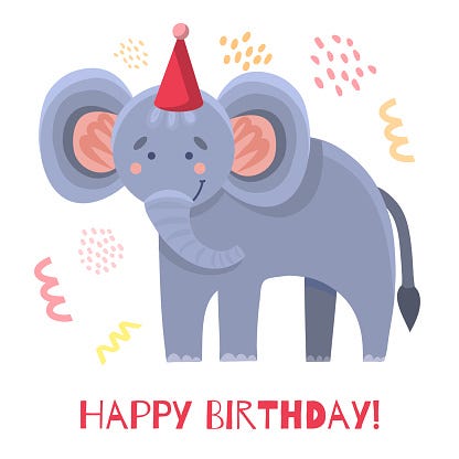 Elephant Birthday