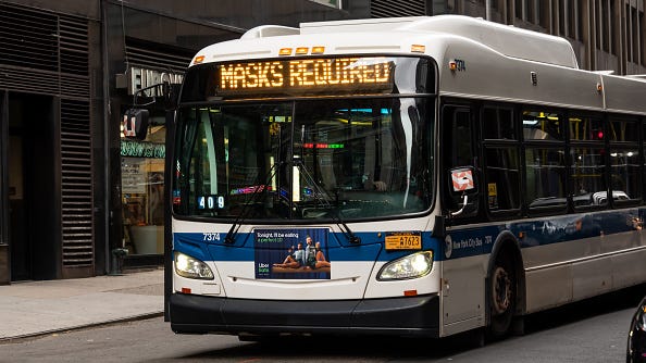 Man stabbed, slashed during dispute aboard MTA bus in Harlem, attacker at large: NYPD