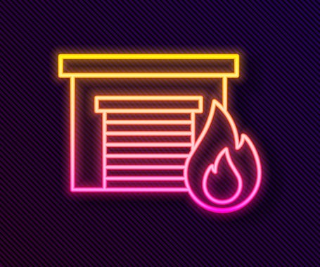 Garage fire
