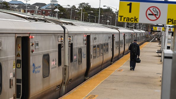 Person on railroad tracks fatally struck by LIRR train
