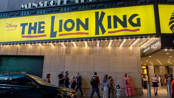 'Lion King,' 'Waitress' & 'Nutcracker' performances latest to be canceled due to COVID