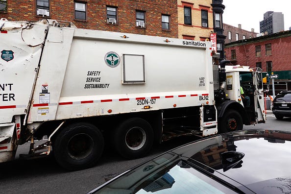 Sanitation truck